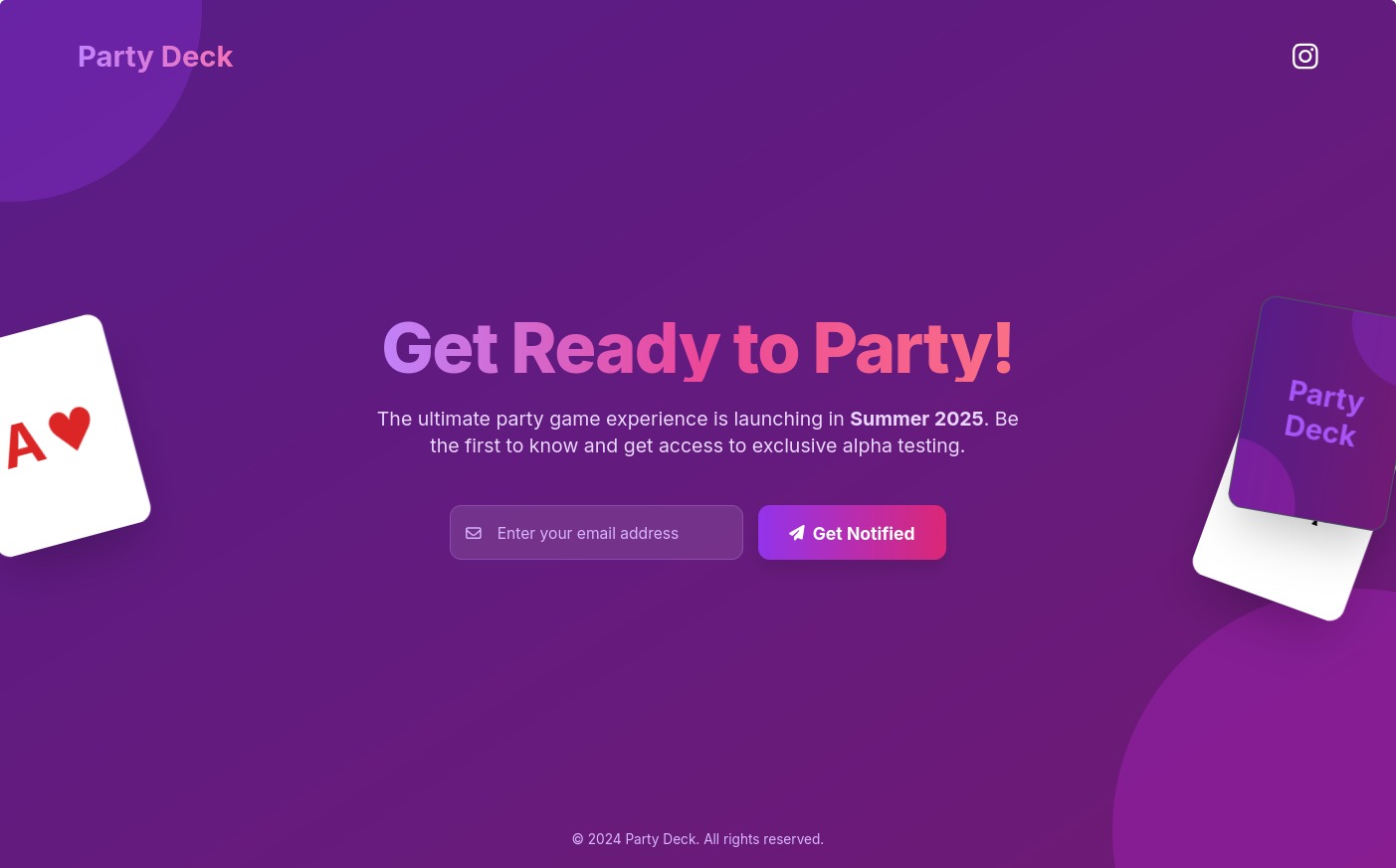 Partydeck App